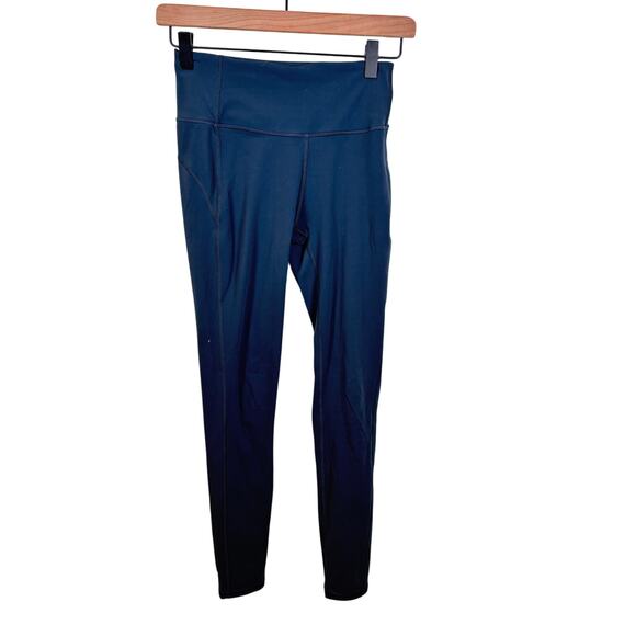 Vuori Leggings Women’s Pace High Rise Legging VW329 Navy Sz XS - Picture 2 of 4